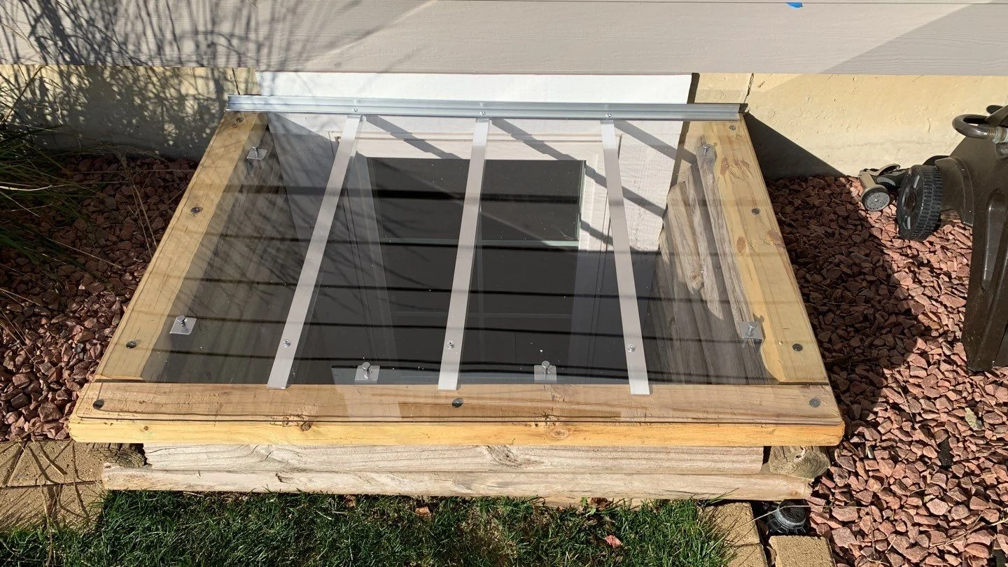 DIY Wooden Window Wells